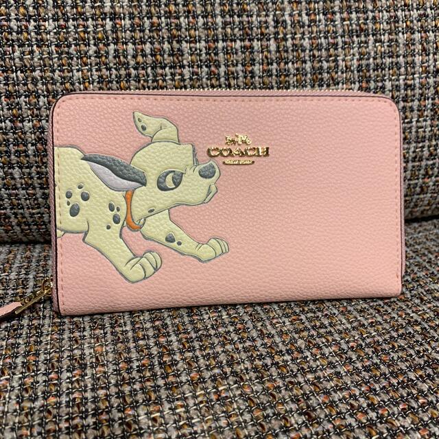 COACH 長財布 花柄 犬イラスト ディズニーコラボ COACH - ショプバ・箱