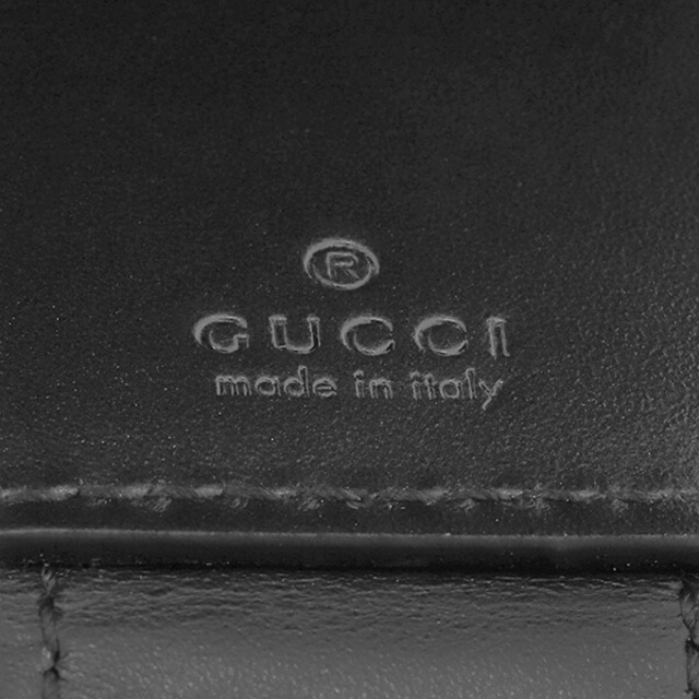 GUCCI - 新品 グッチ GUCCI カードケース マイクロ グッチ シマ