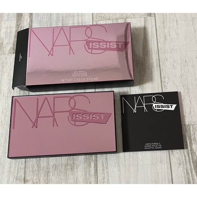 NARS ナーズ ナーズイスト アンフィルタード チークパレットII 8337