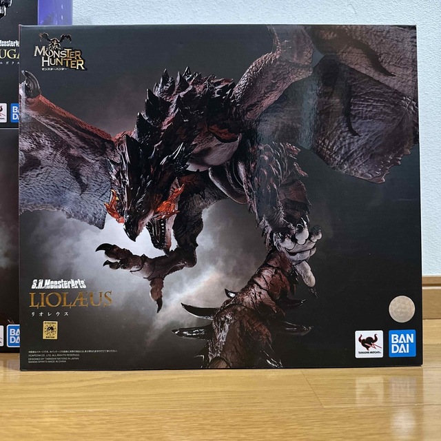 BANDAI - s.h.monsterarts 3体セット ジンオウガ ナルガクルガ