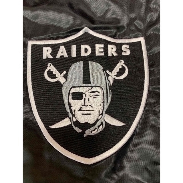 Majestic - 【新品・未着用】NFL レイダース(raiders) スタジャン 長瀬