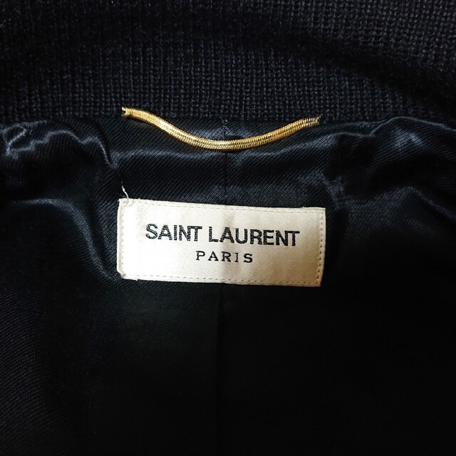 SAINT LAURENT - saint laurent テディ ジャケット ブラック F34の通販