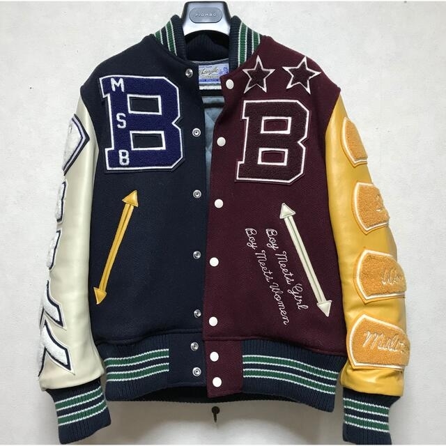 BEAMS BOY 20周年記念 WHITESV ILLE 特注 スタジャン