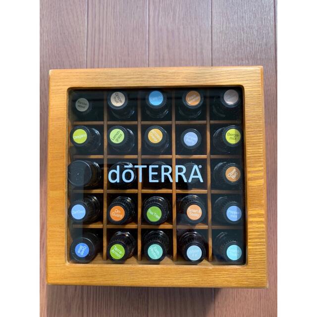 doTERRA 未使用 エッセンシャルオイル 木箱セット doTERRA 未使用