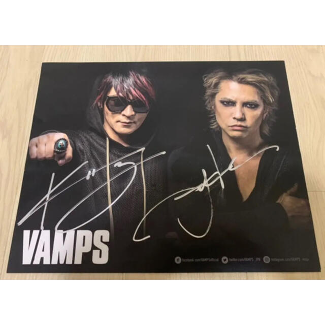 VAMPS 直筆サインポスター 2025年最新】VAMPSサインの人気アイテム