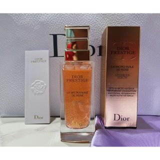 Dior - Dior プレステージ マイクロ ユイル ド ローズ セラム (プレ