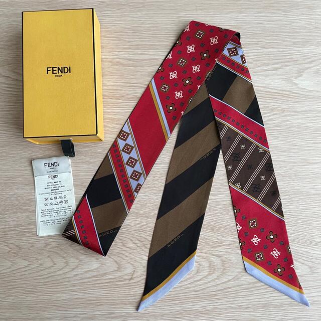 FENDI ラッピー スカーフ ツイリー FENDI フェンディ マルチカラー