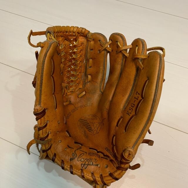 ☆美品☆廃盤☆ 久保田スラッガー 硬式 内野手用 KSG-7PSE 中島モデル