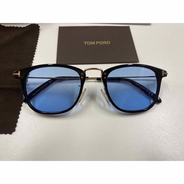 TOM FORD - トムフォードtf672 01v ブルーレンズの通販 by 落書き's