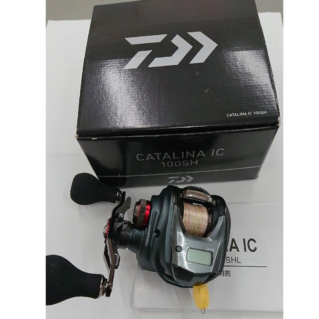 Daiwa CATALINA IC100SH右ハンドル 両軸リール キャタリナIC 100SH 右