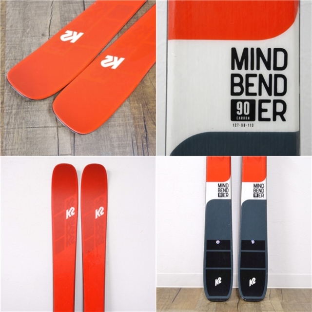 K2 - 美品 ケーツー K2 テレマーク スキー MINDBENDER 90C 170cm