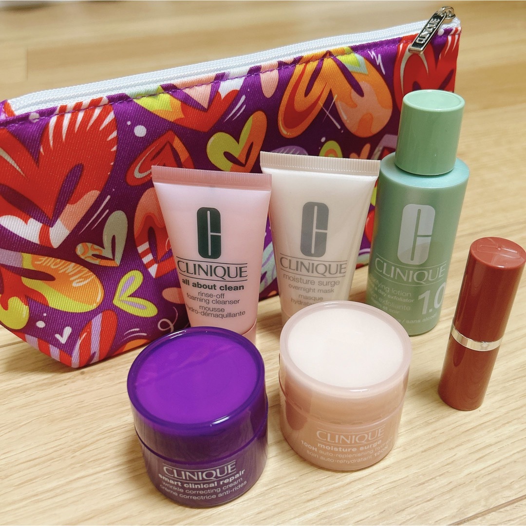CLINIQUE - CLINIQUE 新品スキンケア＆ポーチセットの通販 by Risa's