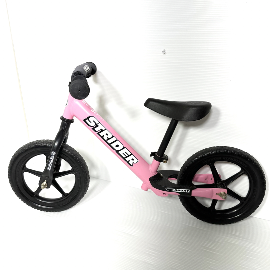 ストライダーSTRIDER バランスバイク ピンク室内保管今月まで値下げ中