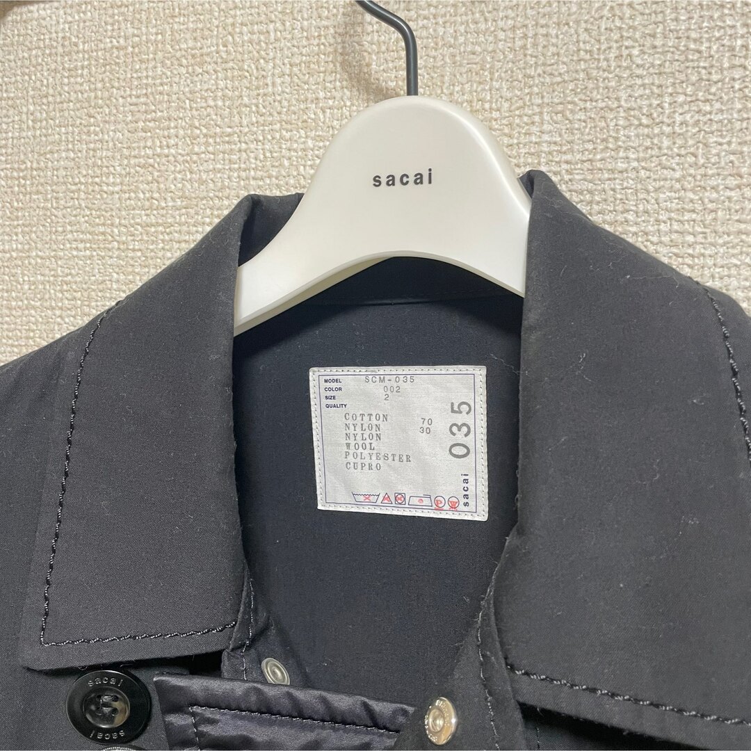 sacai - sacai ドッキングコートの通販 by YT's shop｜サカイならラクマ