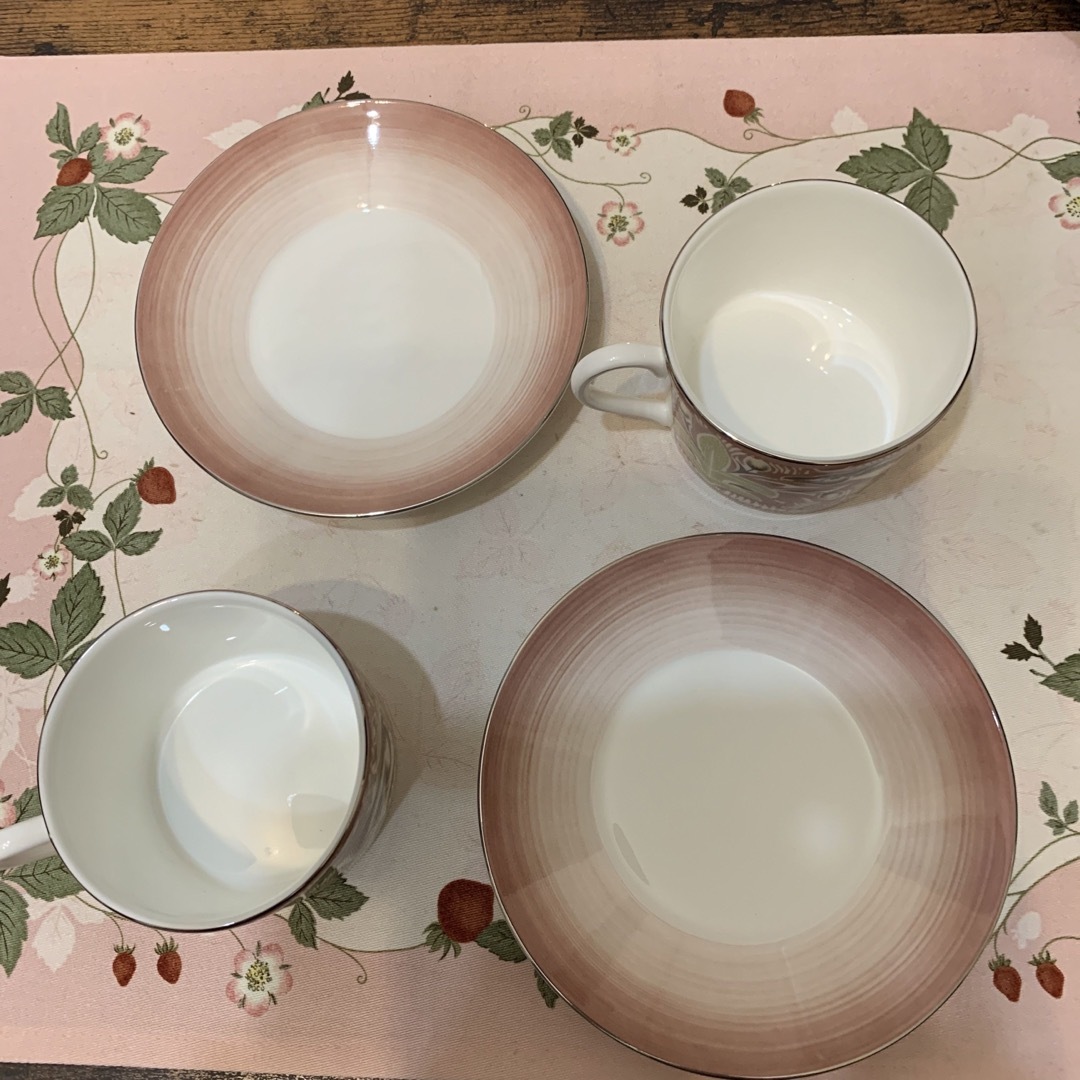 WEDGWOOD - 未使用 限定品 ウェッジウッド リカンベント ディア トリオ