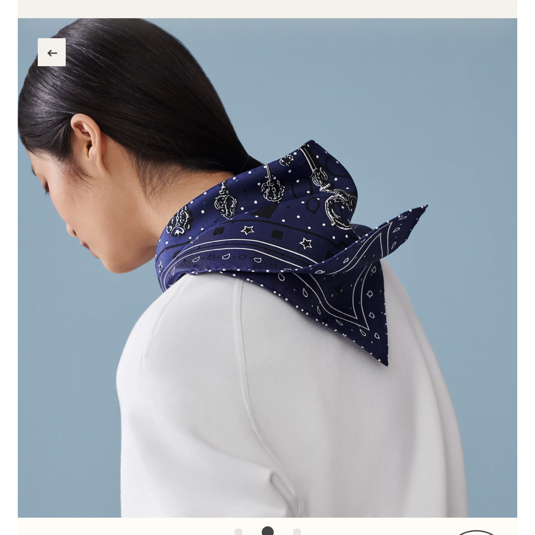 HERMES - Hermes シルクバンダナ 55の通販 by aaa shop｜エルメスなら