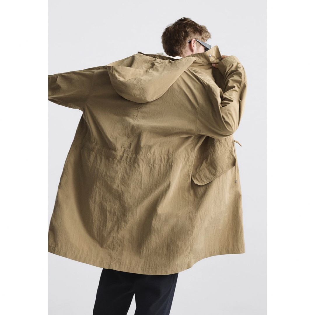 ZARA - 【新品未使用】ZARAオーバーサイズテクニカルパーカーL-XL