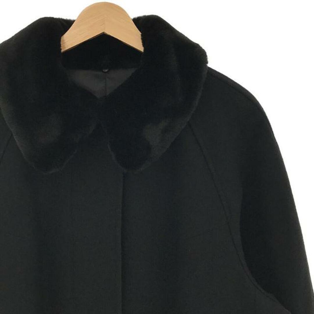 foufou / フーフー | fur collar half coat / 総裏地 ファー カラー