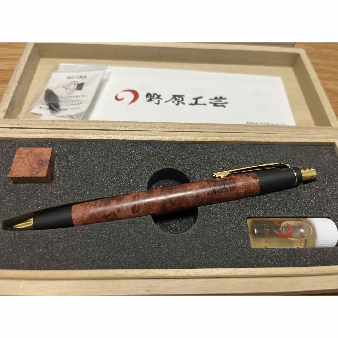 野原工芸 特上花梨瘤 新型シャーペンの通販 by shoko's shop｜ラクマ