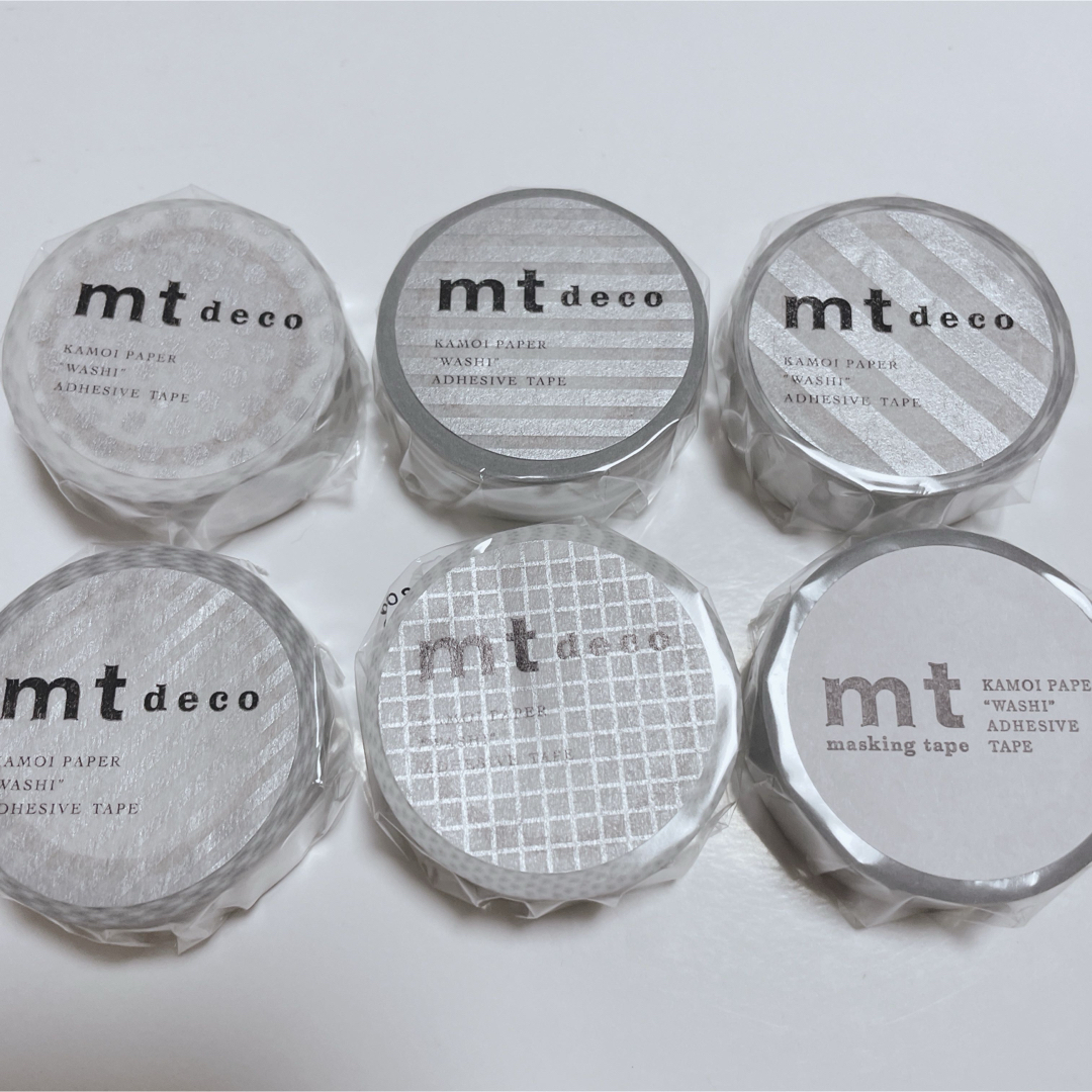mt - ☆③☆ 廃番あり ☆ mt マスキングテープ シルバーの通販 by