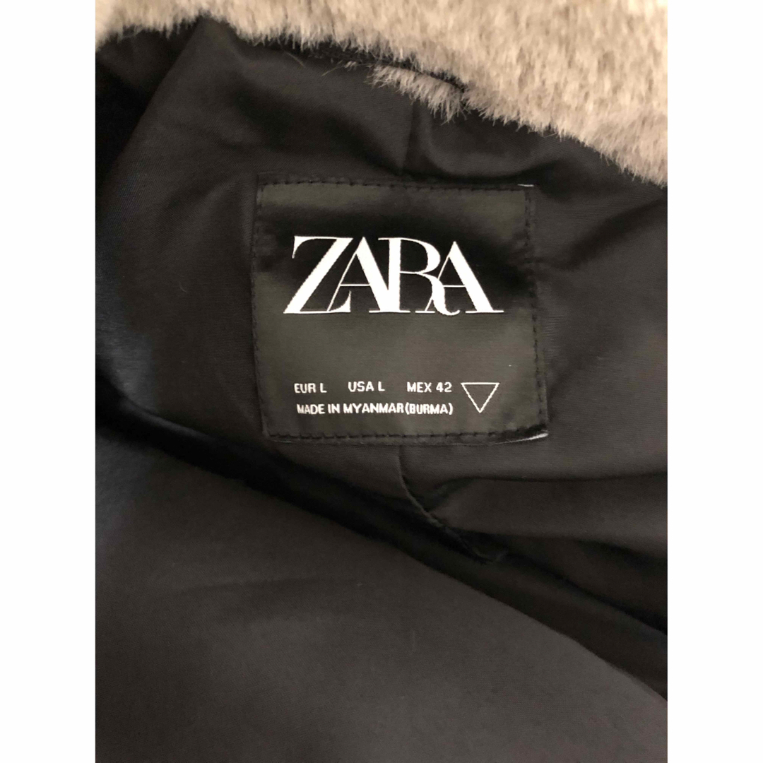 ZARA - 最終値下げ！！【完売品】ZARA メンズ コート フェイクファー