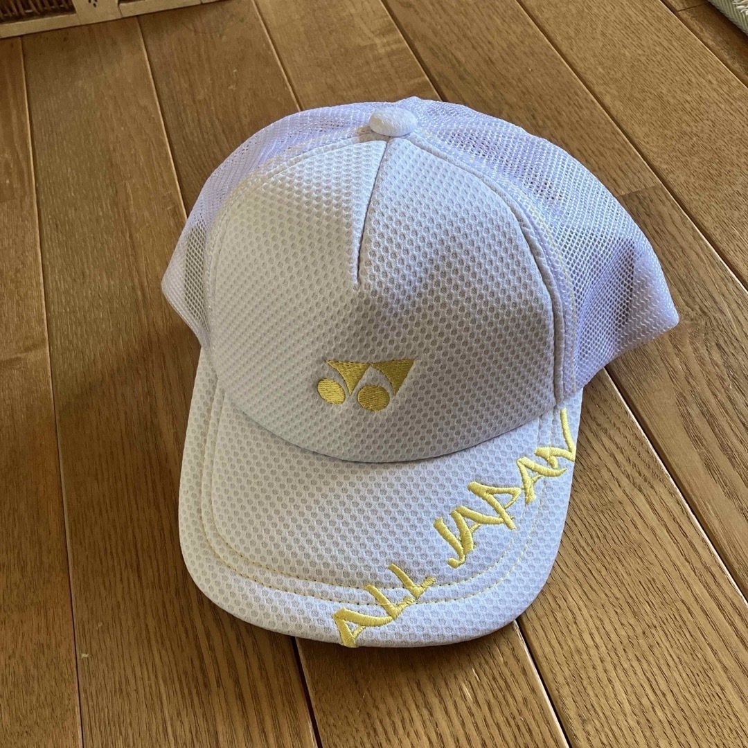 YONEX - 新品未使用 YONEX キャップ 白 ソフトテニス テニスの通販 by