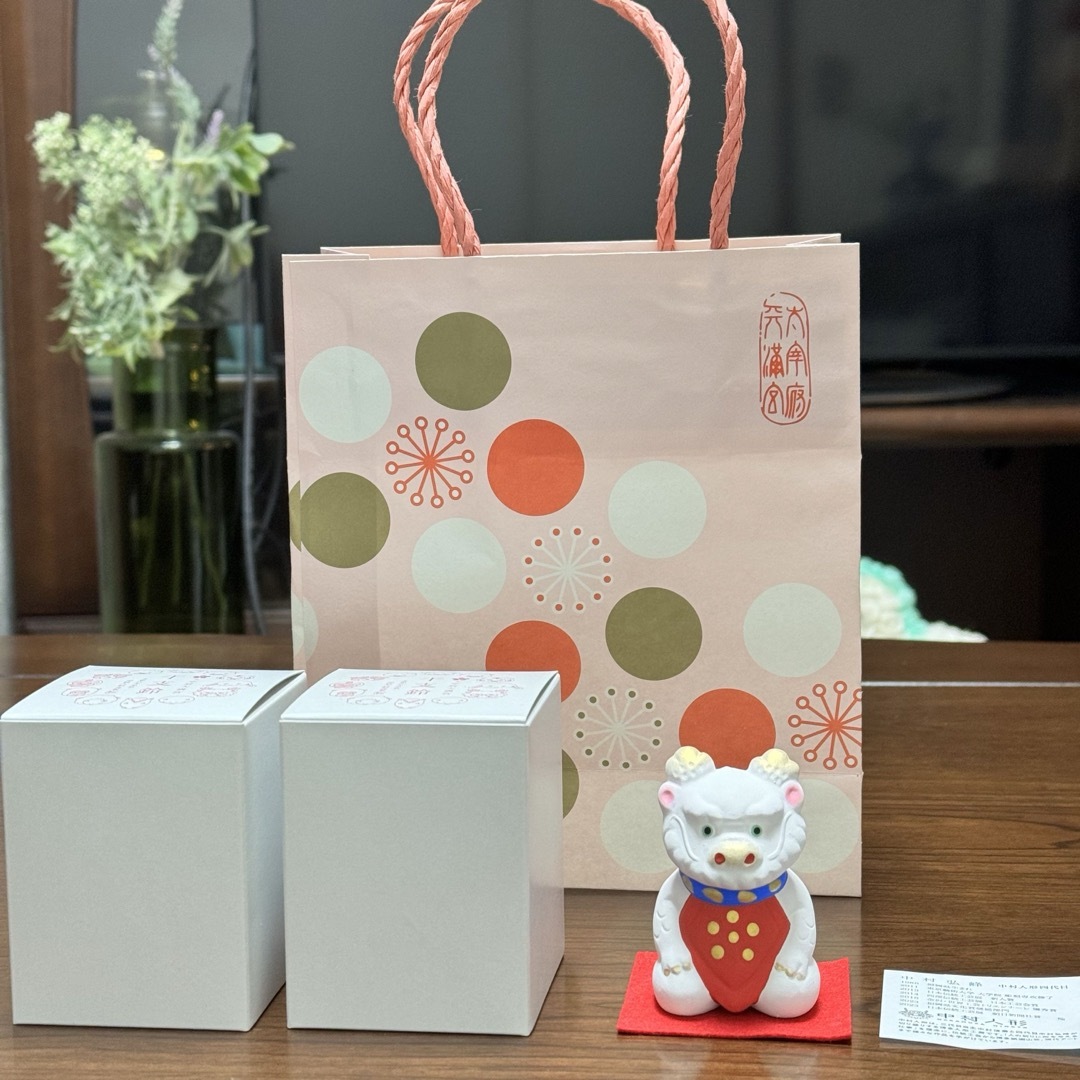 新品未開封】太宰府天満宮 中村人形 2024年 干支置物（辰・小） 干支鈴