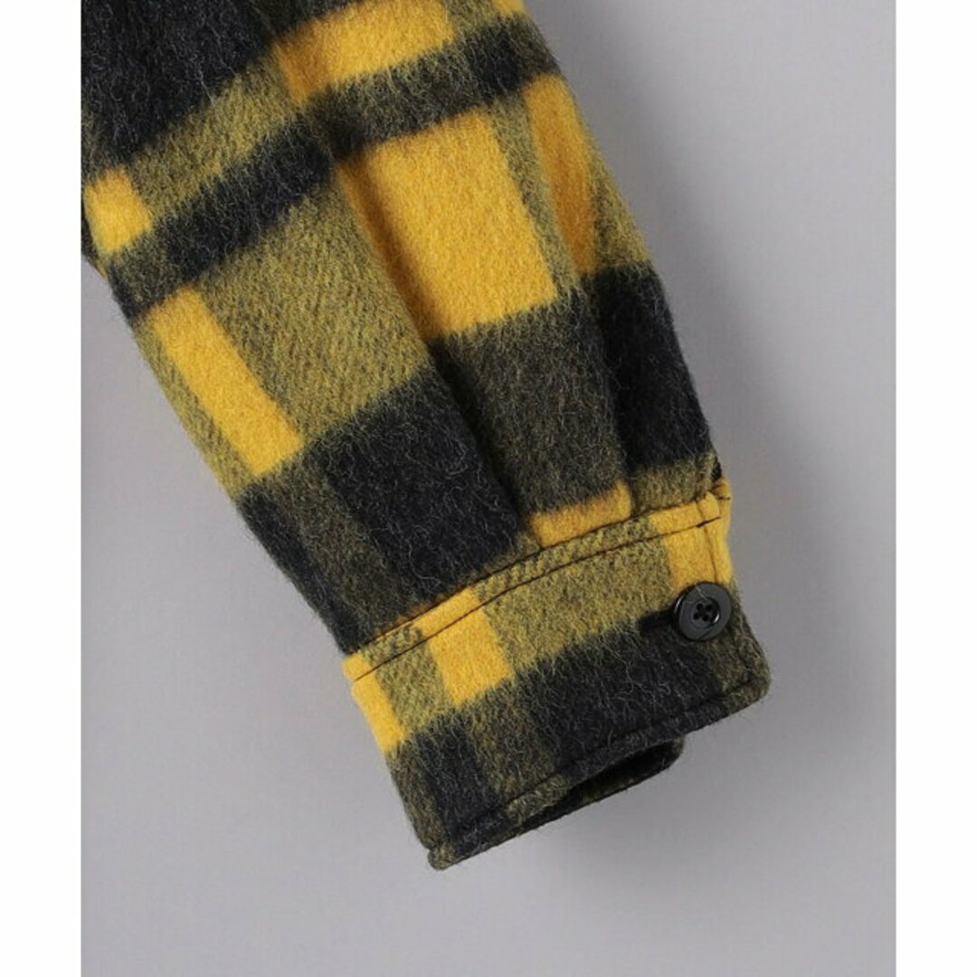 UNITED ARROWS - 【YELLOW】【S（36）】シャギー チェック CPO