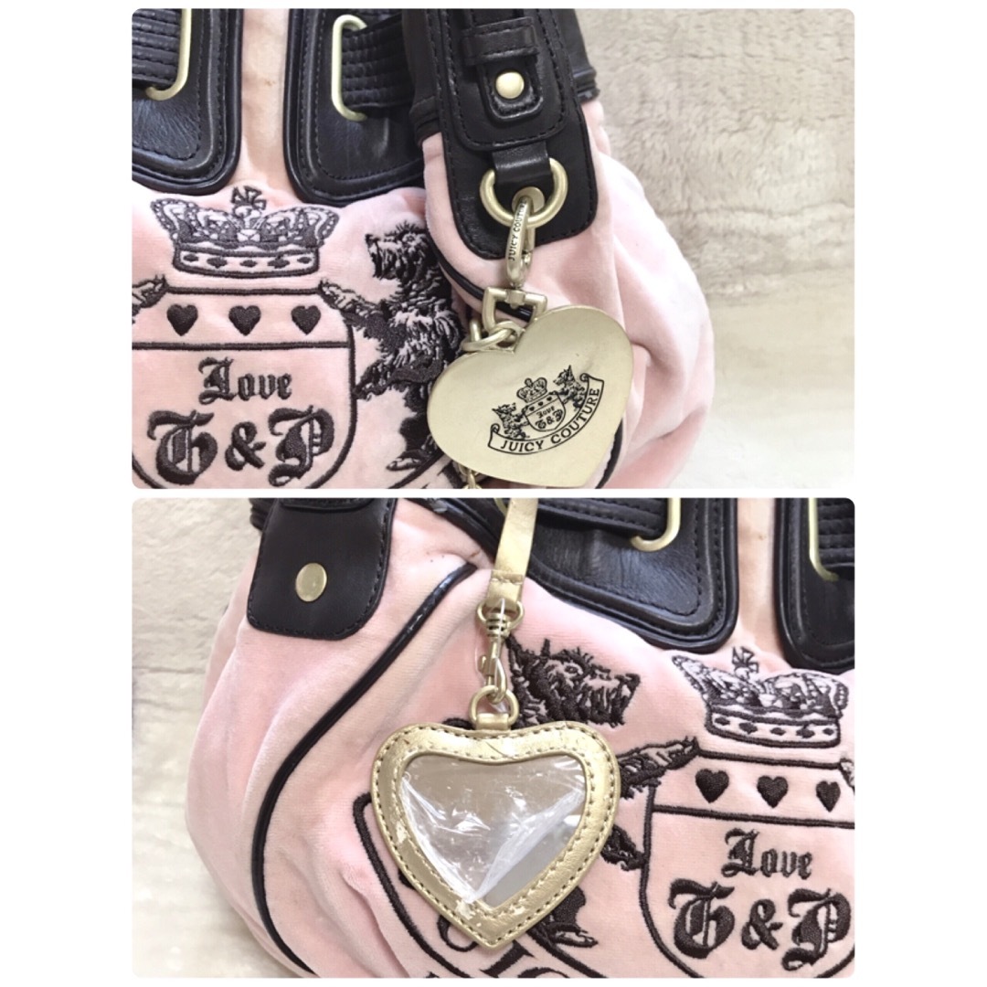 Juicy Couture - juicy couture タッセル トートバッグ レザー