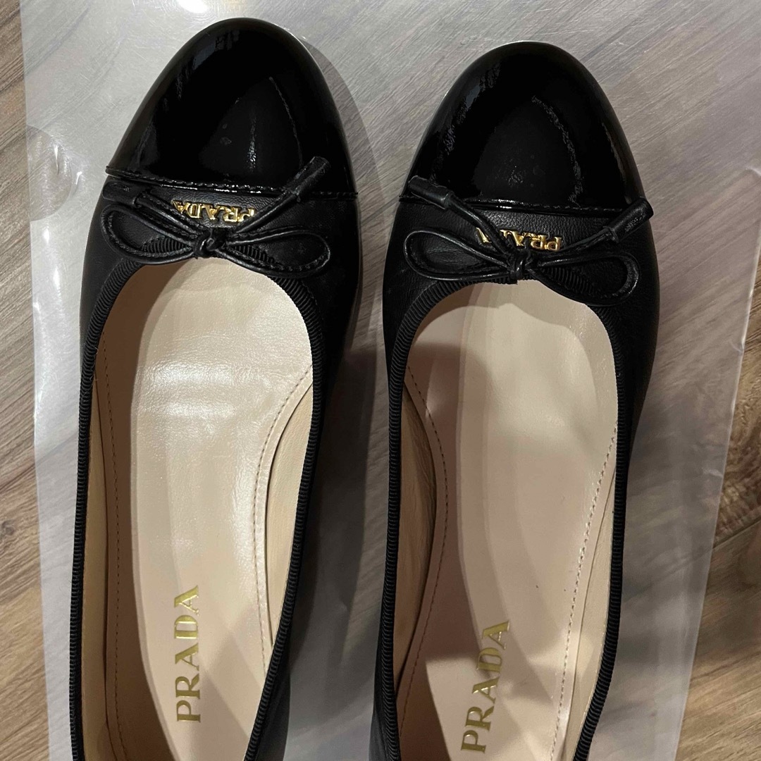 PRADA - PRADA フラットシューズ23cmの通販 by けい's shop｜プラダ