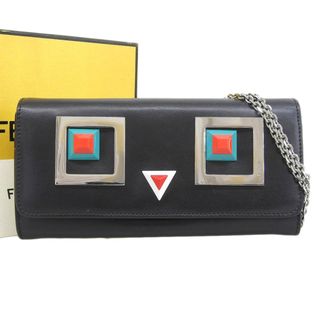 フェンディ☆長財布 メンズ レディース ズッカ マルチカラー FFロゴ