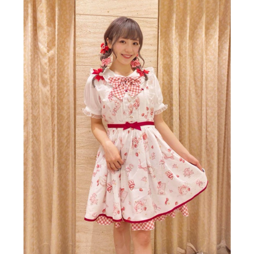 LIZLISA strawberry tea party ワンピース ピンク 【公式通販】