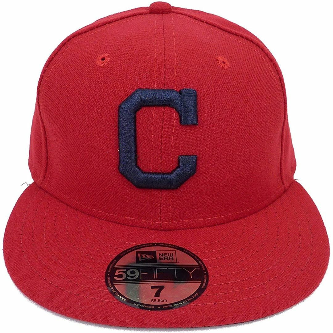 NEW ERA - ニューエラ インディアンズ Cロゴ ベースボールキャップ