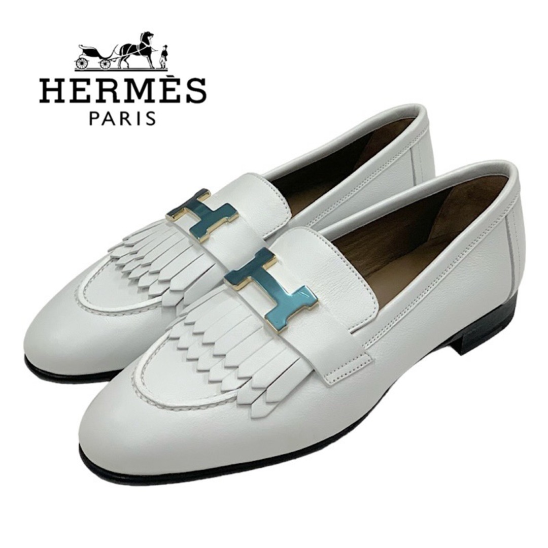 エルメス HERMES ロワイヤル ローファー 未使用 モカシン