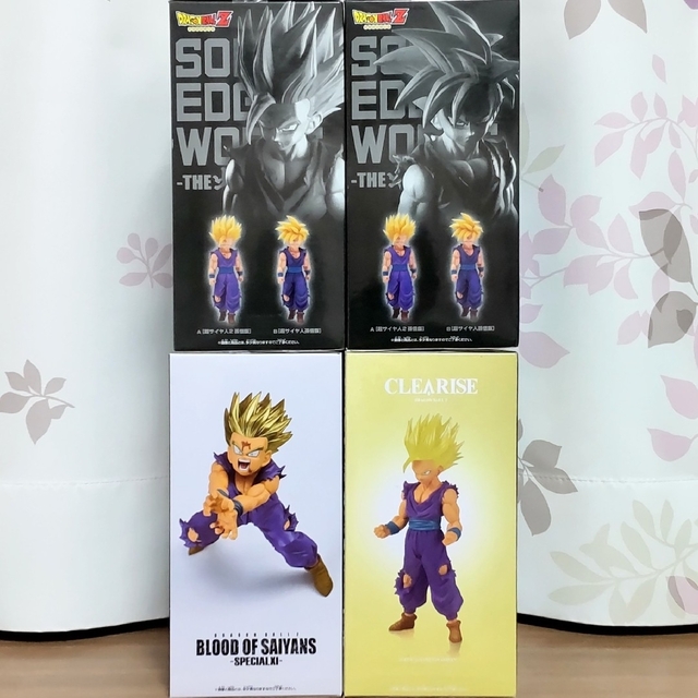 ドラゴンボール - ドラゴンボールZ セル編 孫悟飯 フィギュア 4種