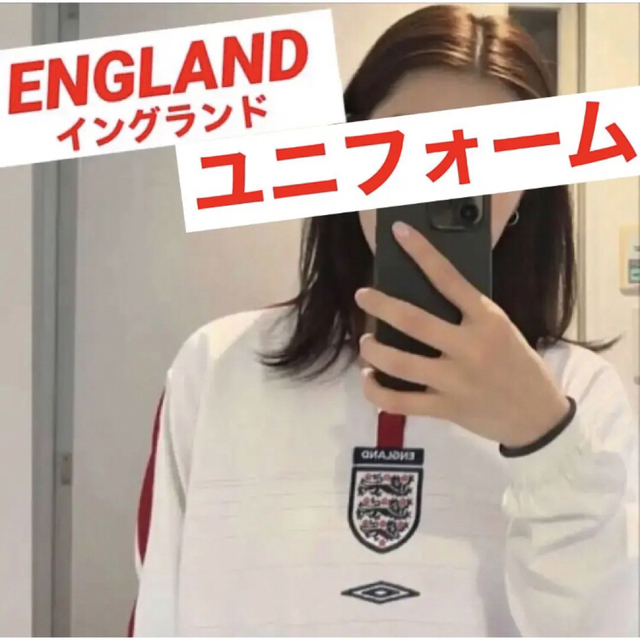 希少ビッグサイズ 2003-2005 UMBRO イングランド 長袖 柴田ひかり 希少