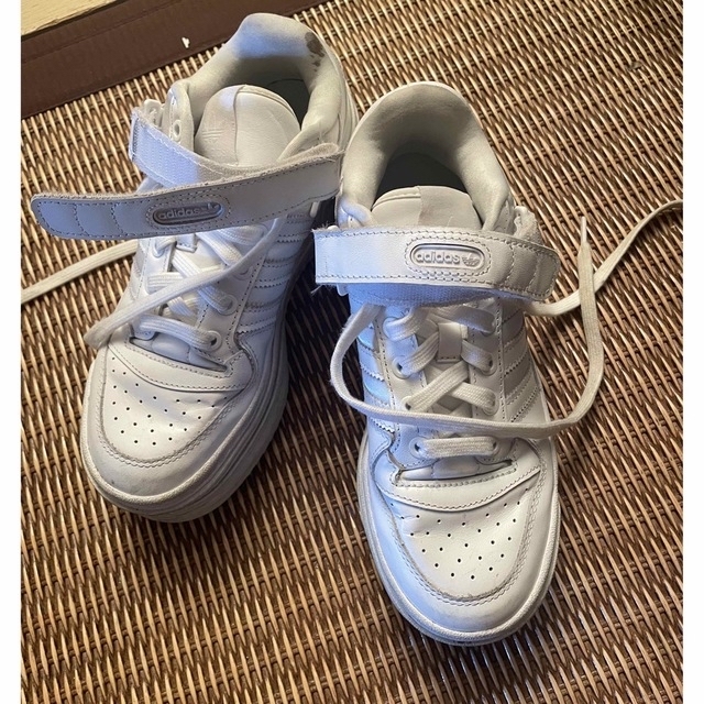 adidas - Adidas 厚底 スーパースター 23.5cmの通販 by あみこさん's