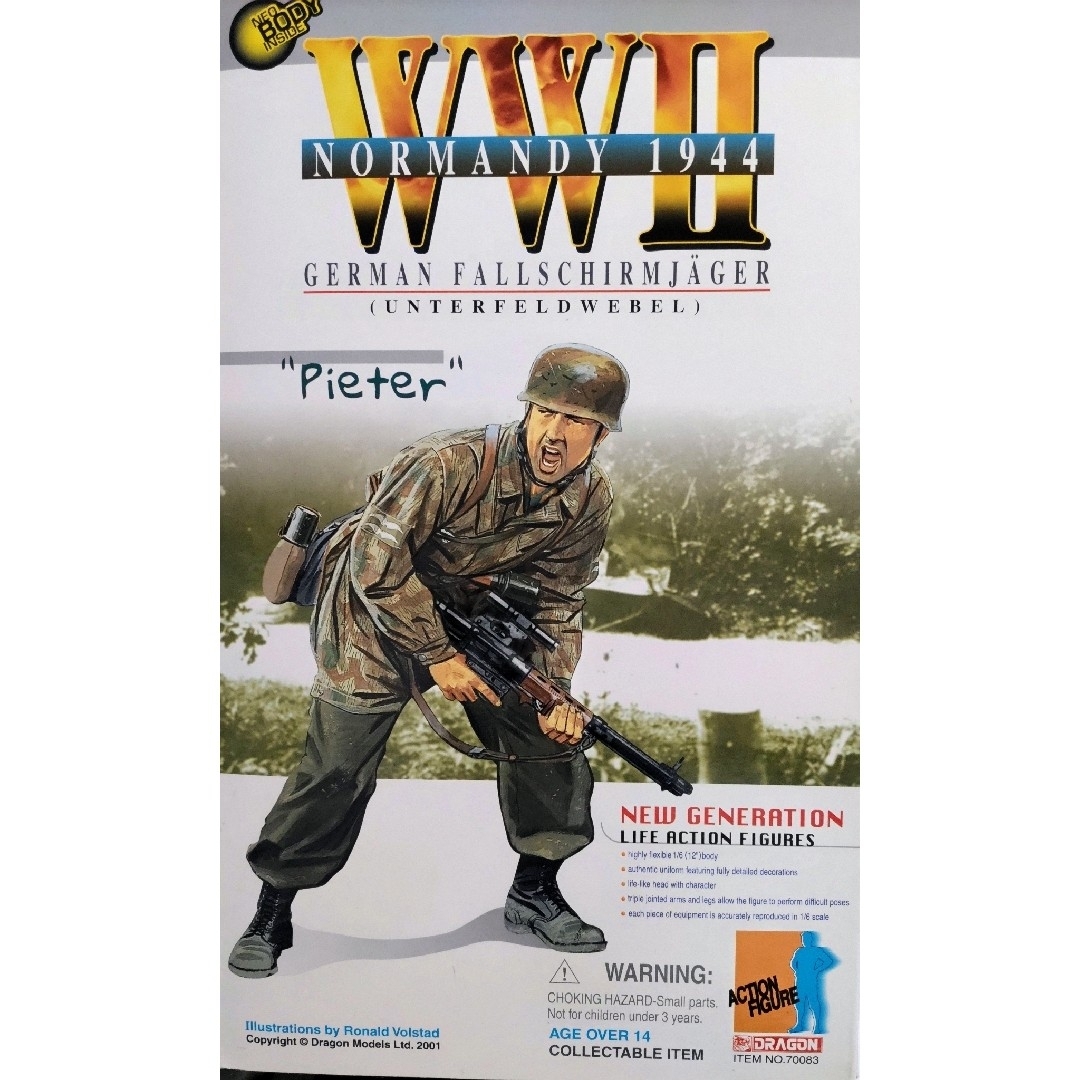 DRAGON - 新品ドラゴン1/6アクションフィギアwwⅡ独軍1944年