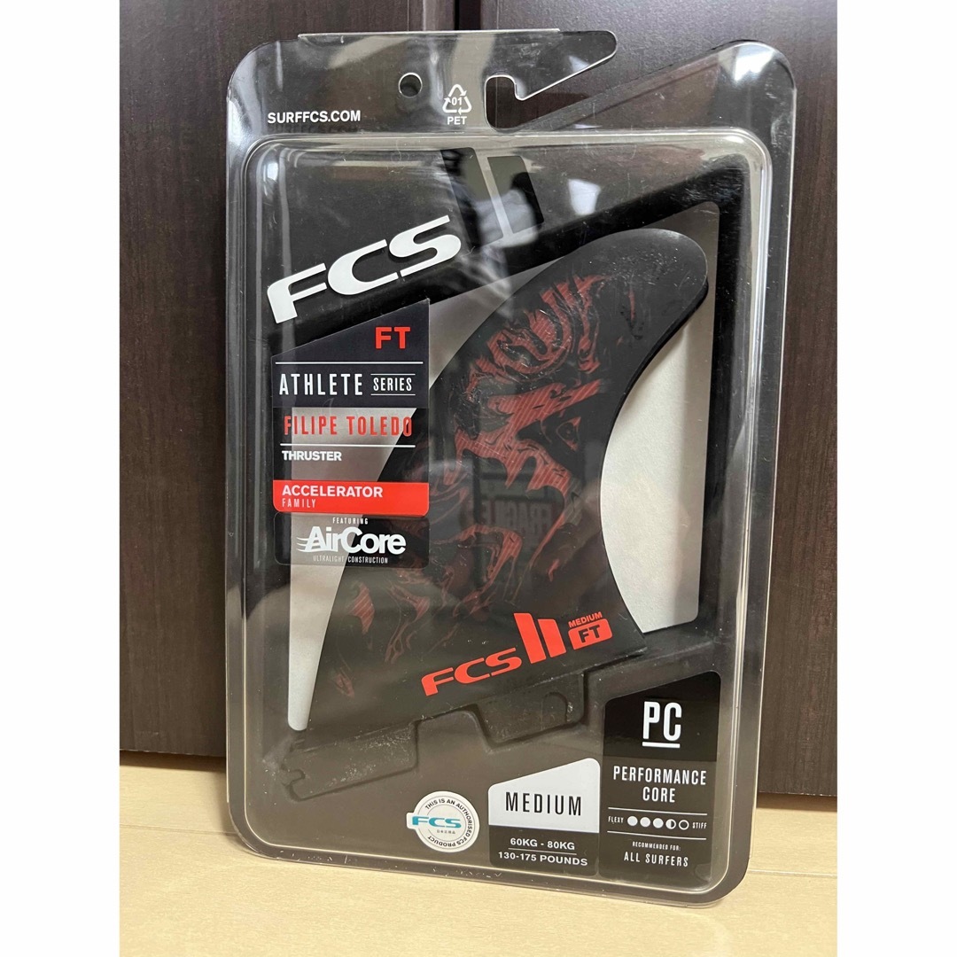 新品送込 FCSⅡ FT フィリペ・トレード エアコア トライフィン黒白 M