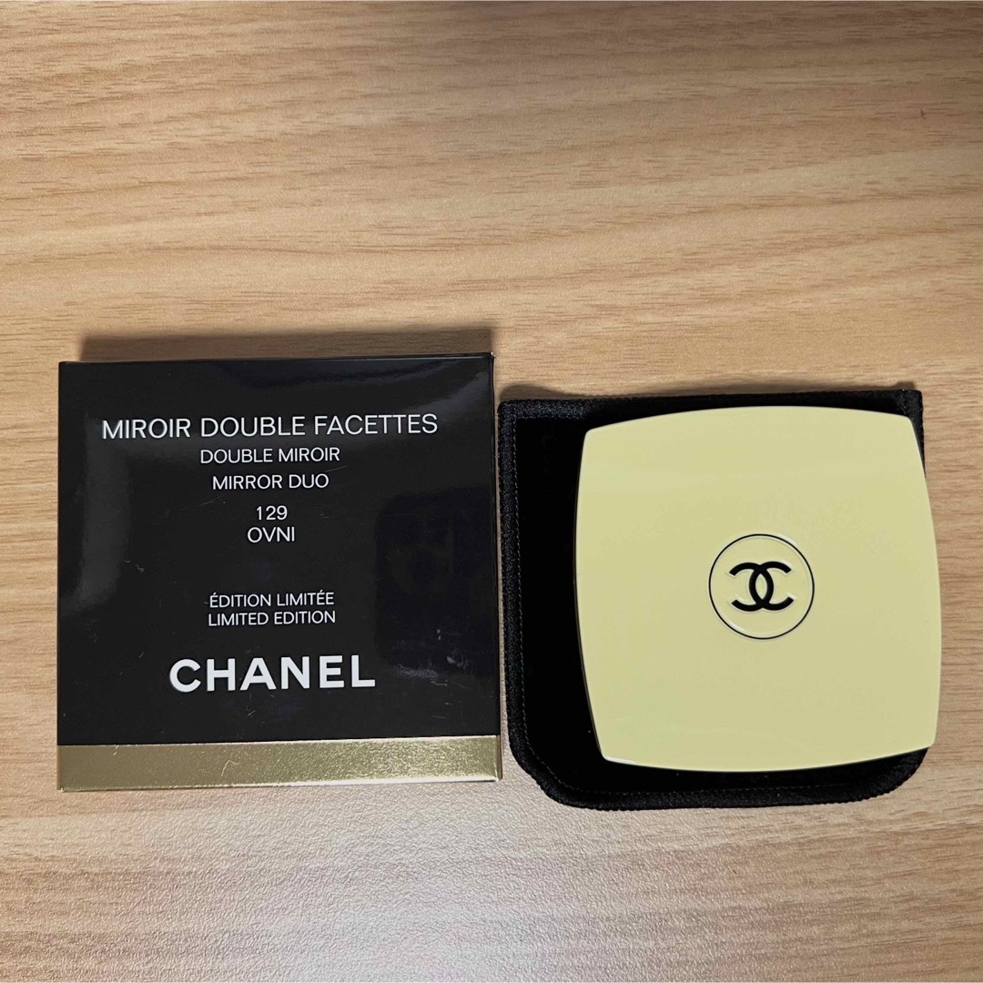 CHANEL - CHANEL シャネル コンパクト ダブル ミラー 129 OVNI の通販
