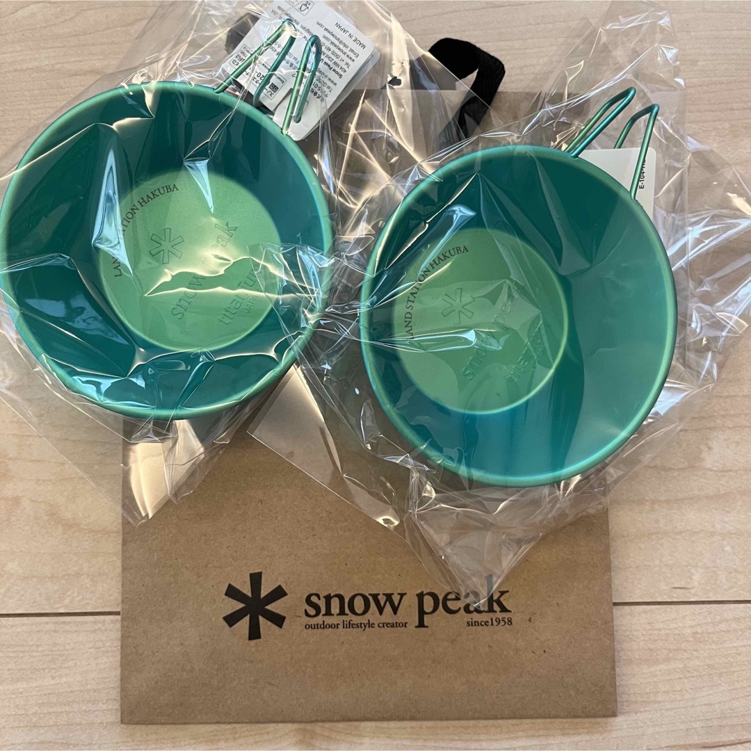 peak FIELD SUITE SPA限定品のシェラカップ2個セット snow peak FIELD