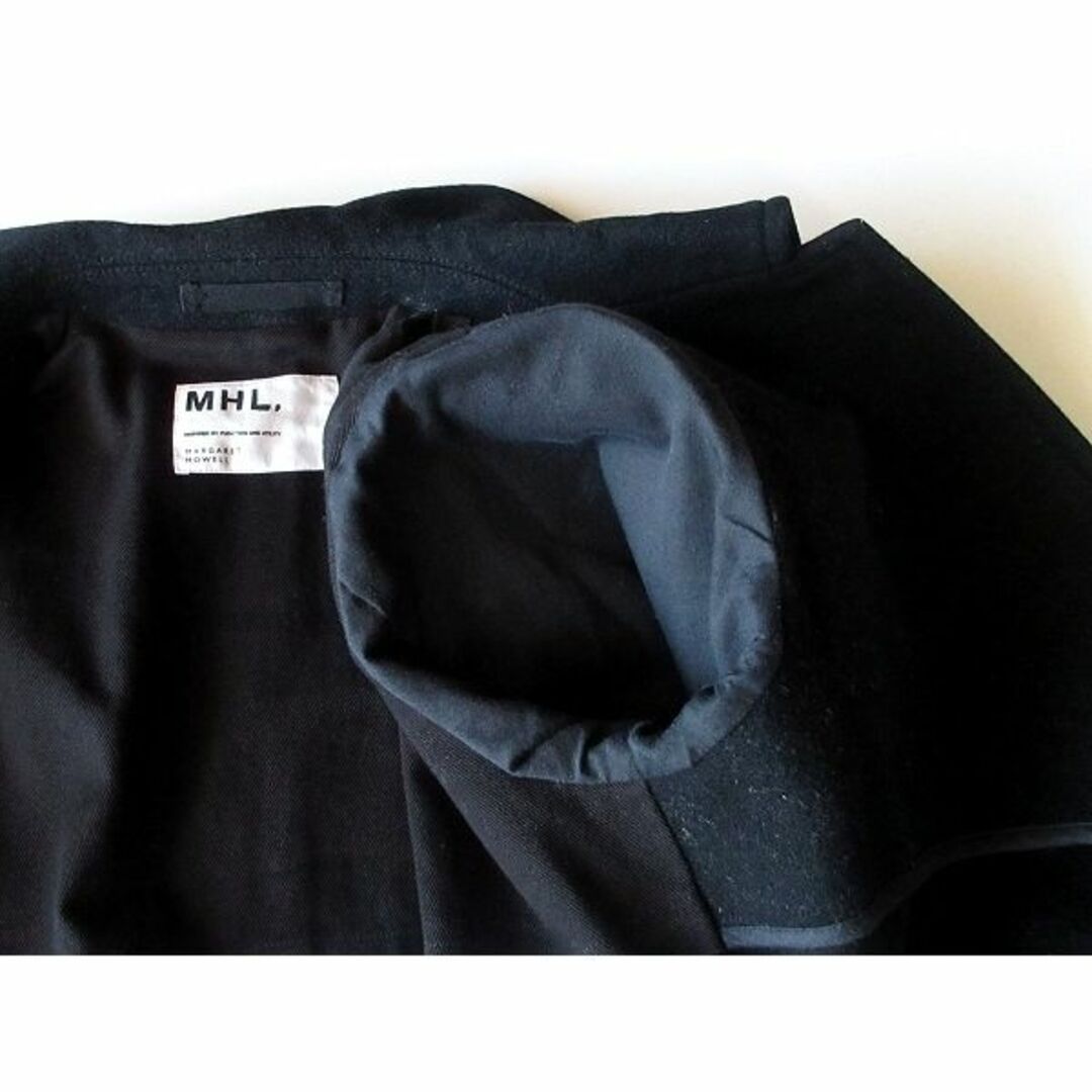 MHL. - MHL. マーガレットハウエル BASIC MELTON ステンカラーコートの
