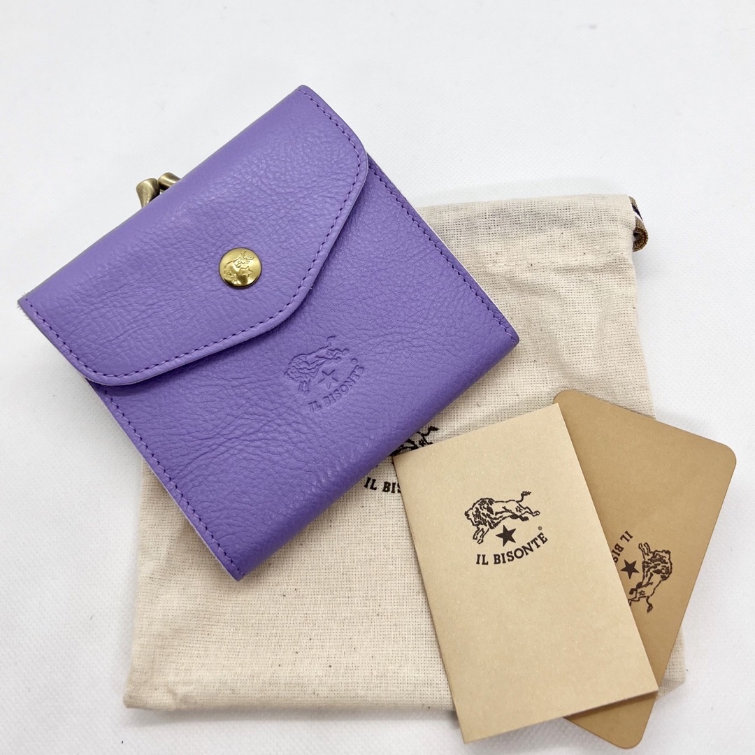 IL BISONTE キーケース 限定色 ラベンダー IL BISONTE イルビゾンテ