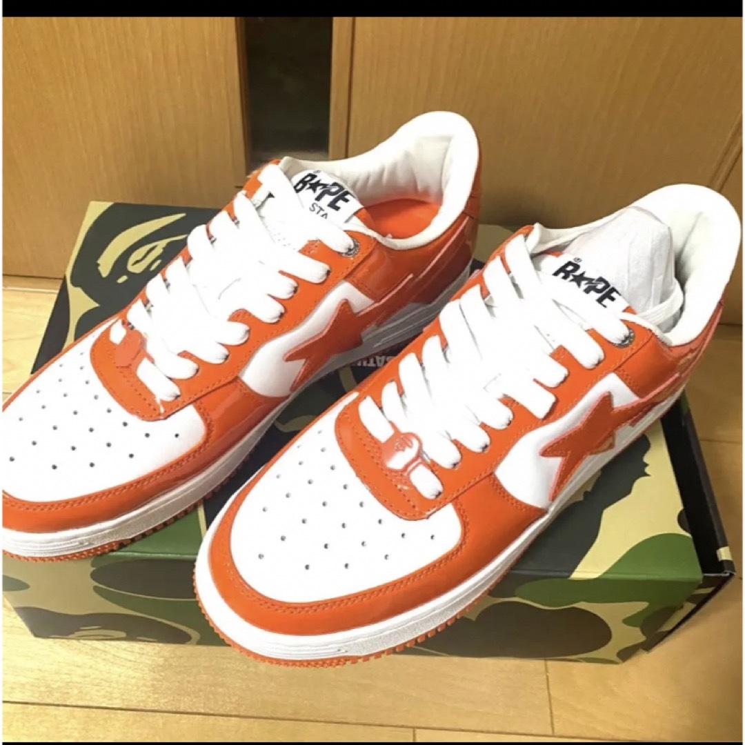 A BATHING APE - BAPE STA College ベイプスタ オレンジ 29cm us11の