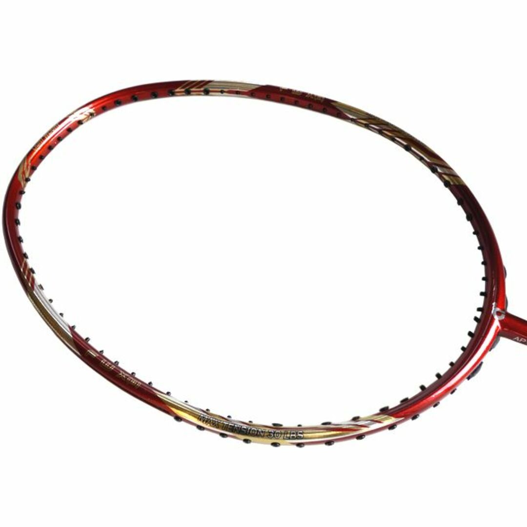 ◇世界最軽量級58g◇apacs◇FEATHER WEIGHT XⅡ◇赤ゴールド