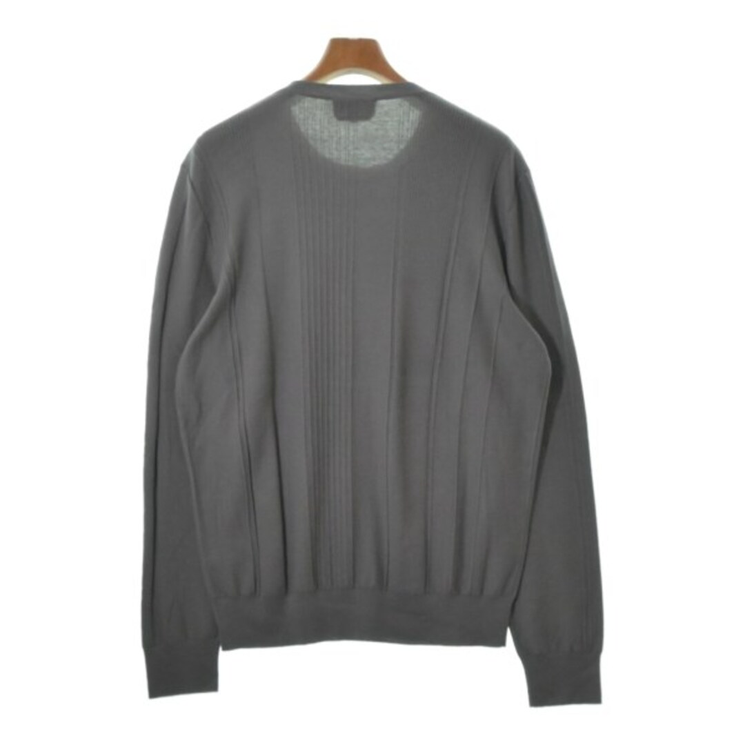 HERMES カシミヤ100％ ニットセーター L 黒・白ミックス - メルカリ