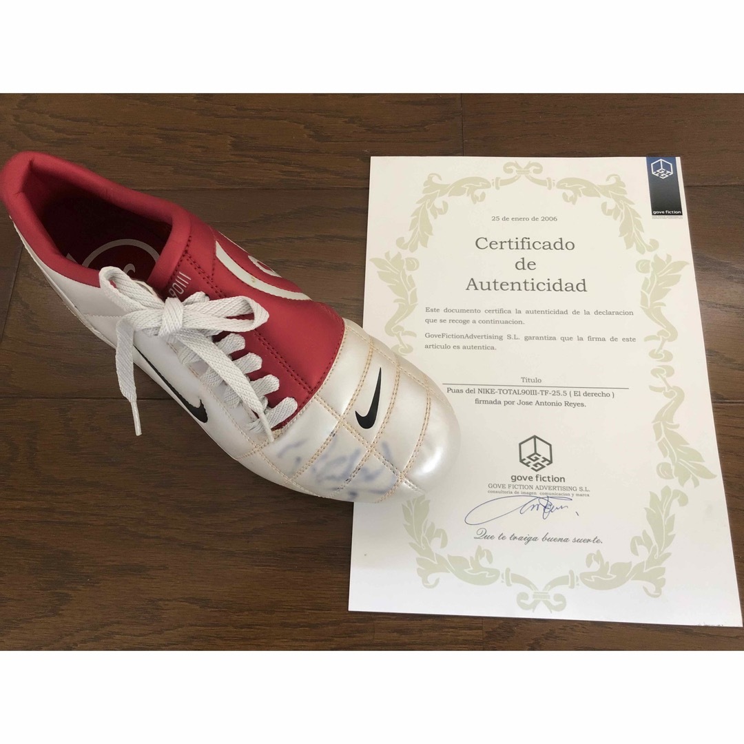 超レア】イニエスタ選手直筆サイン入りスパイク