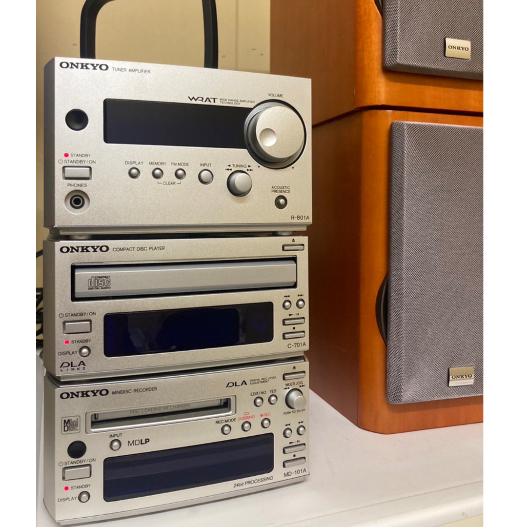 ONKYO TA-680 オンキョー ステレオカセットデッキ 当時物 ONKYO TA-680