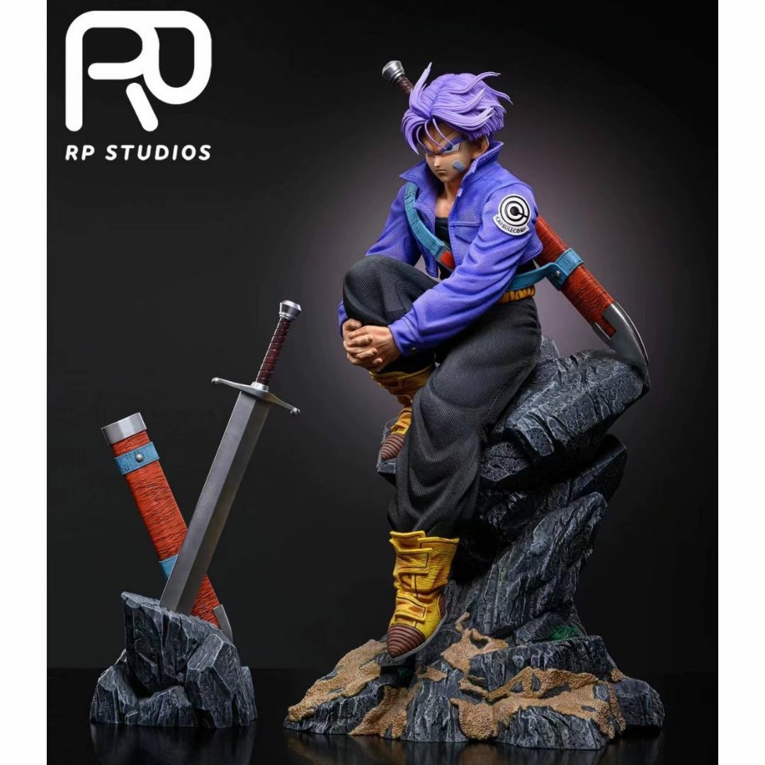 限定絶版ドラゴンボールトランクスガレージキットスタチュー1/6サイズ