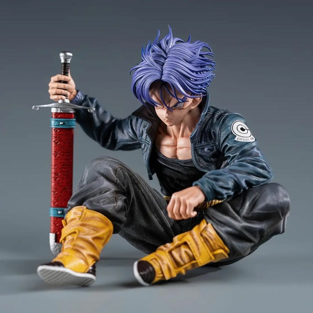 ドラゴンボール 未来トランクス フィギュア ガレージキット 塗装済み